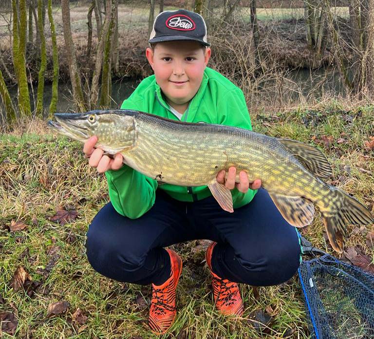 Lennox Kilian Hecht 80 cm 4300 g Schwarze Laaber