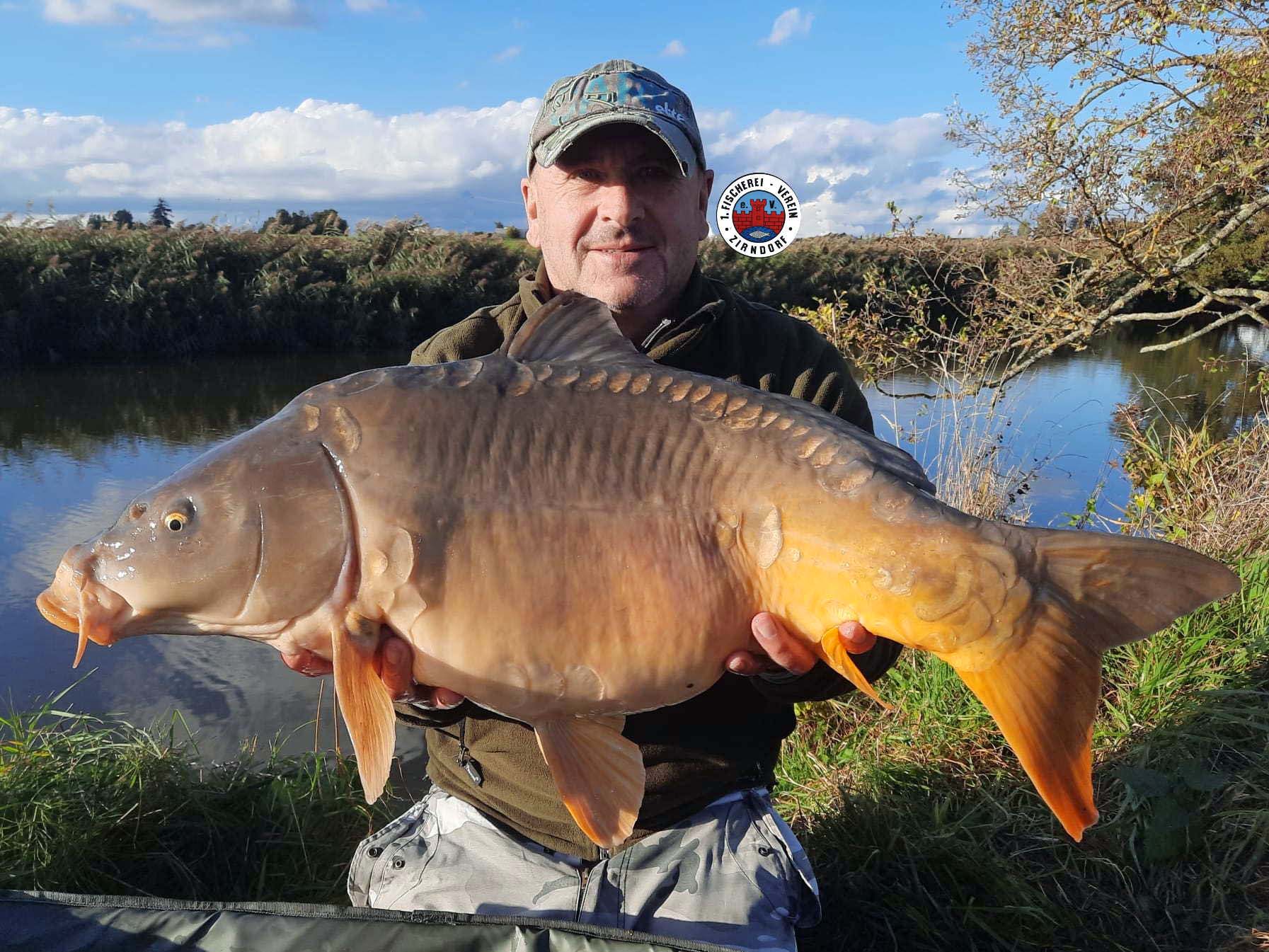 Klaus Tuchan Karpfen 80 cm 20 Pfund Wörnitz
