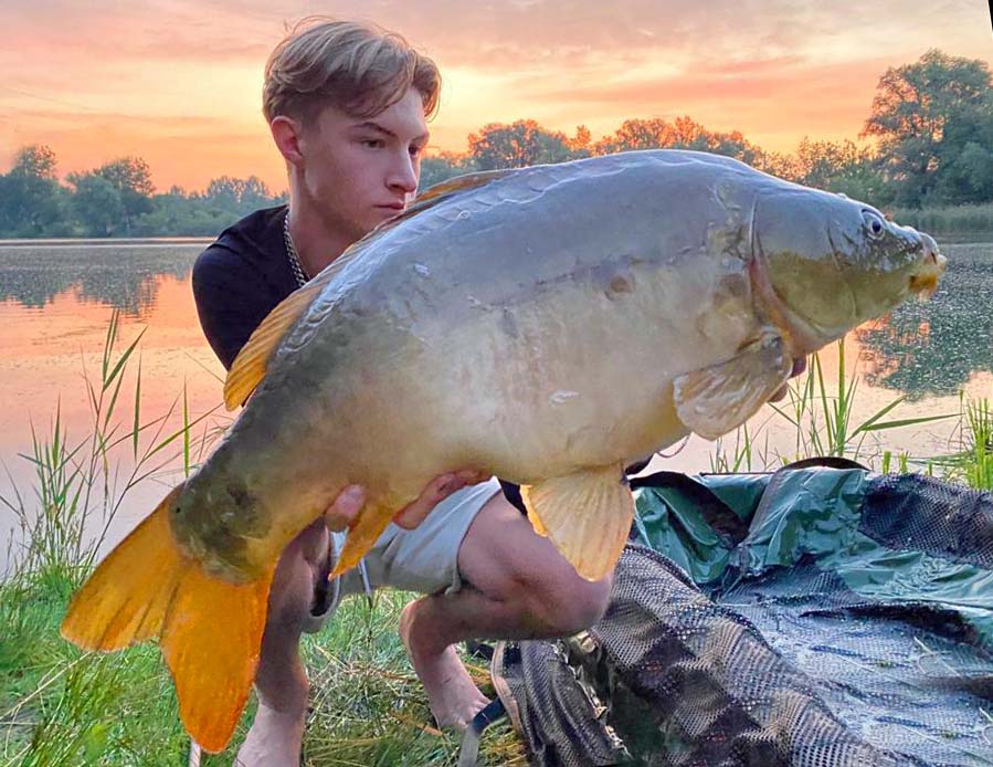 Marcel Kilian Karpfen 82 cm 12,5 kg Ulrichsee