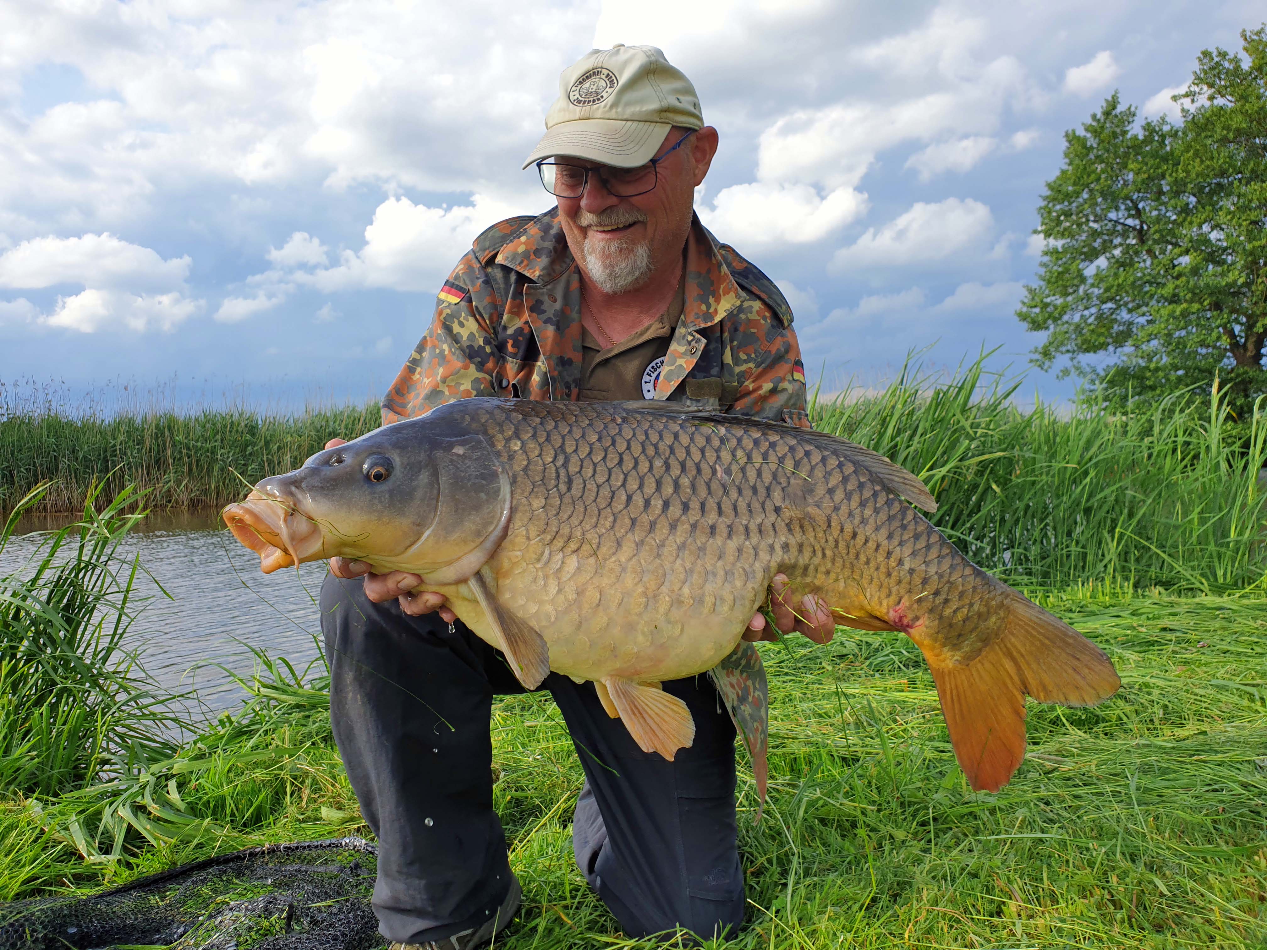 K-H Petschner Schuppenkarpfen 80 cm 12,2 kg Wörnitz